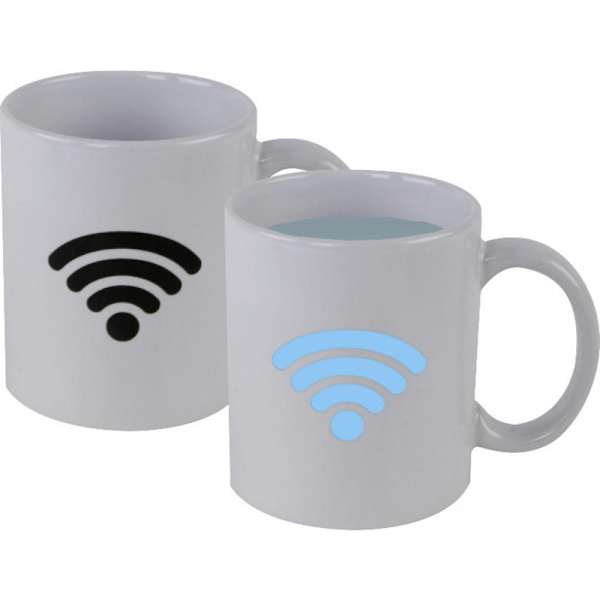 Porslin Wifi Mugg 2-pack [D] 355