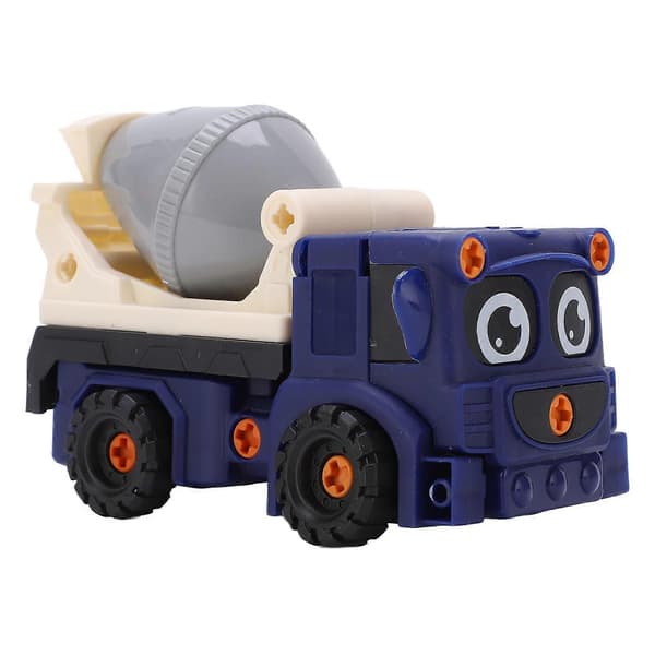 2 i 1 Ingenjörsfordon Barn DIY Demontering och Montering Simulerad Deformationsrobotleksak för Barn Över 3 År[D]