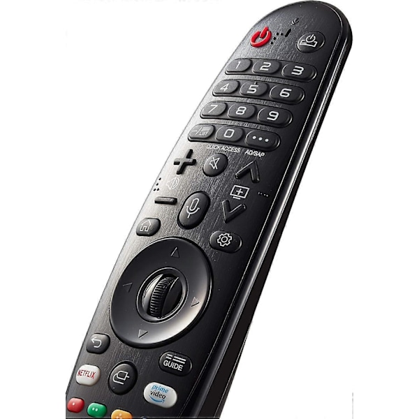 Fjernbetjening Magic Remote Kompatibel Med Mange LG Modeller, Netflix Og Prime Video Hurtigtaster