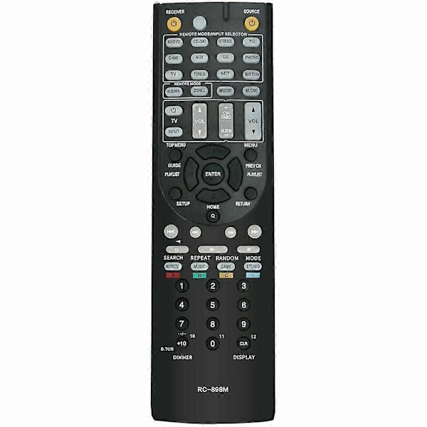 Ny RC-898M Fjernbetjening Til ONKYO AV Receiver TX-NR5008 TX-NR709 TX-NR646[D]
