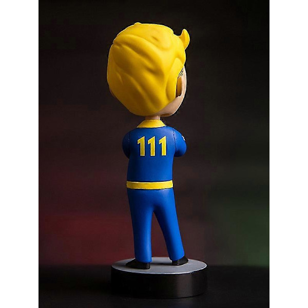 Fallout 4 Vault Boy Bobble Head PVC Actionfigur Samlarobjekt Modell Leksak [D]