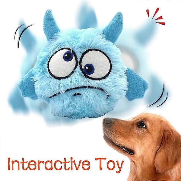 Hundleksaker Hoppande Hundleksaker Träningsleksaker Interaktiva Hundleksaker Giggle Ball[D] 8X6.5X0.25cm