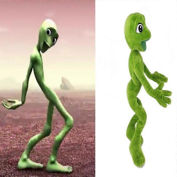 Dame Tu Cosita Martian Man Plussjdyr &amp; Hobbyer Plussjdukker &amp; Fyllte Leke Dansende Alien Leke Mobilholder Beste Gave Til Barn Alien