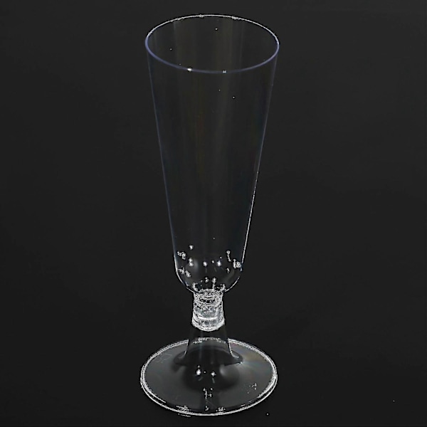 60 stk 150ml Engangs Hard Plast Champagne Glass Rødvin Glass Goblet Vinglass Fest Festival