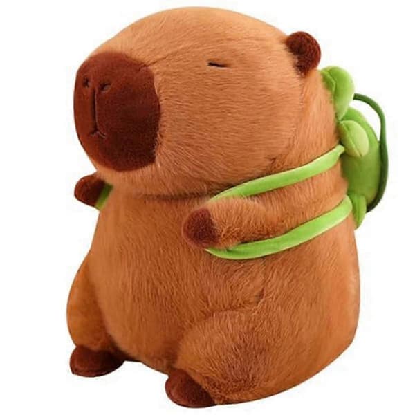 kapybara kosedyr stor plysjpute dukke[D]23cm