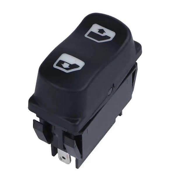 Bil Passasjer Elektrisk Vindusbryterknapp for Lastebil 1609210 16-09210PKG[D] Black