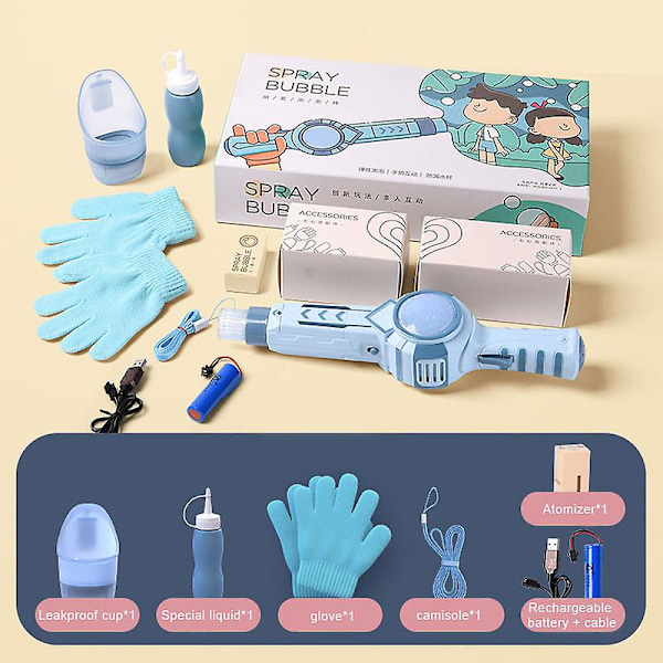 Elastisk Smog Boblemaskine Bobleblæser Sundt Smog Boblelegetøj til Børn[D] Pink Fish