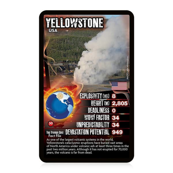 Vulkaner Kortspill[D] Volcanoes