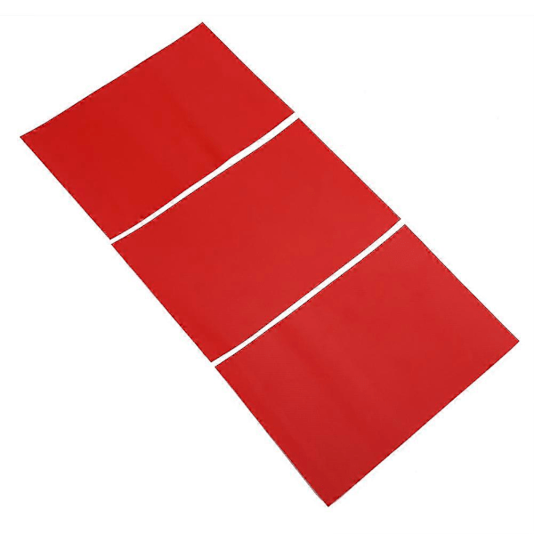 3 kpl PVC-paikkasarja puhallettavalle lautalle, veneelle, kanootille, kajakille [D] Red