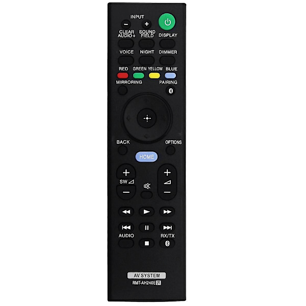 -AH240E Kaukosäädin korvaa Soundbar SA-NT5 SA-WCT790 SA-CT790 HT-XT2 HT-CT790 HT-NT5 RMTAH240E
