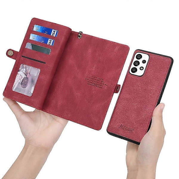 Til Galaxy A32 4G (EU Version) Telefon Cover [D] Multicolor Red