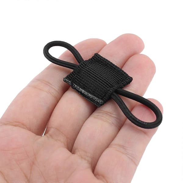 5-pack Hållbara Antennfästklämmor Antennmonteringsspännen för säker installation[D] Black