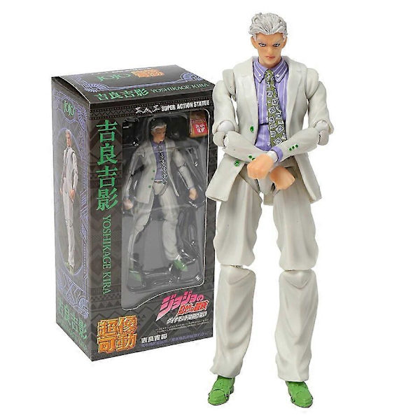 Jojos Bizarre Adventure Star Platinum Actionfigur PVC Samlingsmodell Leksak Dock Brinquedos