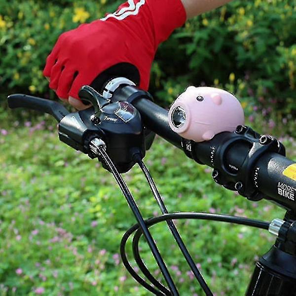 Cykellygter og baglygter med hornfunktion, USB-genopladelig cykel[D]