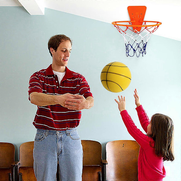Tyst Boll Inomhus Barn Tyst Basketboll Racketboll Sportboll Leksaker Baby Svamboll Ram 242573