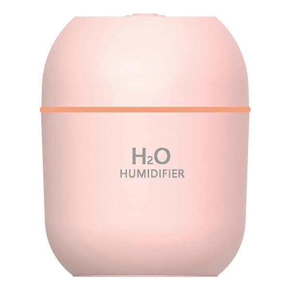 Luftfuktare för sovrum, Mini Luftfuktare Hemmakontor Luftfuktare Multi-läge Portabel Luftfuktare, Rosa[D]