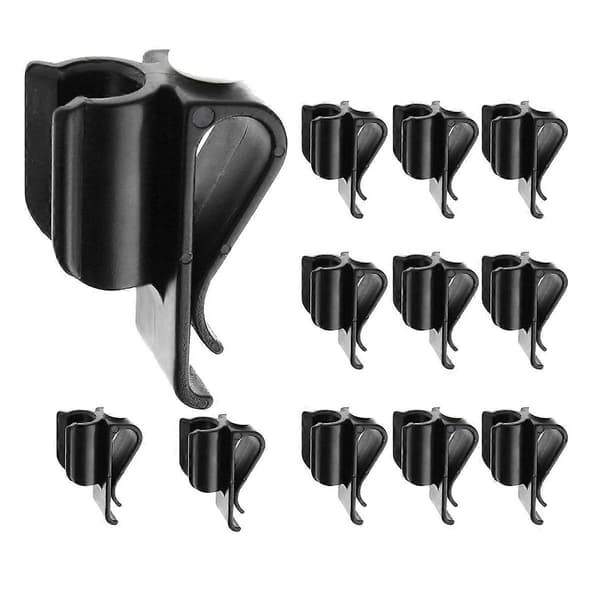 12 stk. Golfkølleklips Golf Putter Klips Putter Klemmeholder til Golfspiller[D]