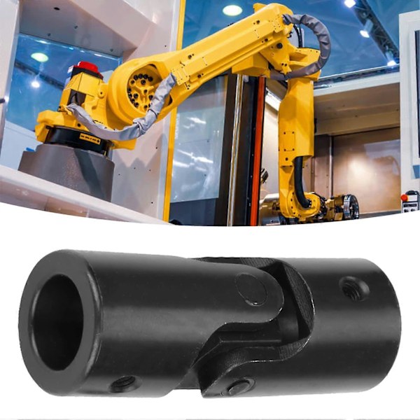 Universal Leddskaftkobling, Roterbar Universal Styringsaksel U-ledd Kobling, Akselkobling Motortilkobling DIY Styring Universalledd, 20x32