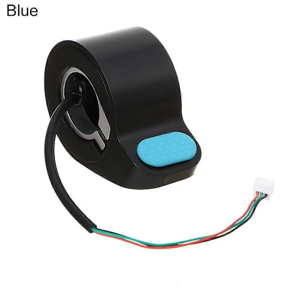 Til Xiaomi M365/Pro/1S Elektrisk Løbehjul Gashåndtag Tommelfinger Gas Kick Scooter Finger Gashåndtag[D] blue