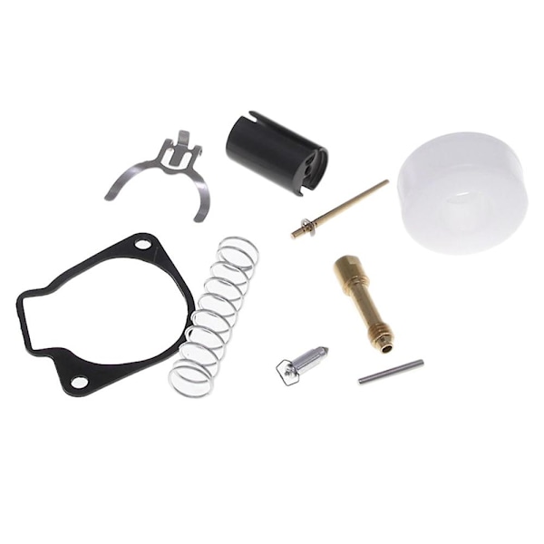 Forgasser Reparasjonssett Universal Passer for 2-takts 49CC Mini Lomme Sykkel Motorsykkel Drivstoffsystem Del black