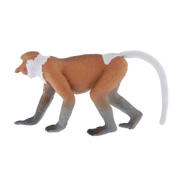 4x Plastdyr Små Figurer Modell for[D]