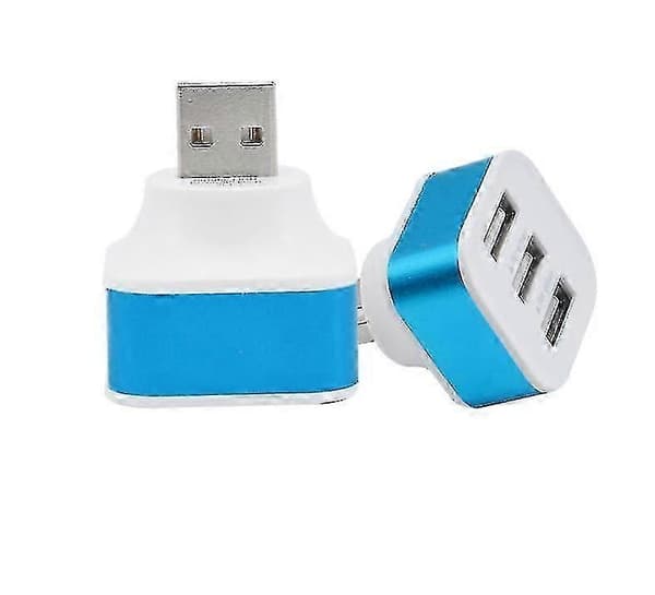 USB 2.0-forlenger, 3-port USB-splitter, USB-hub[D]