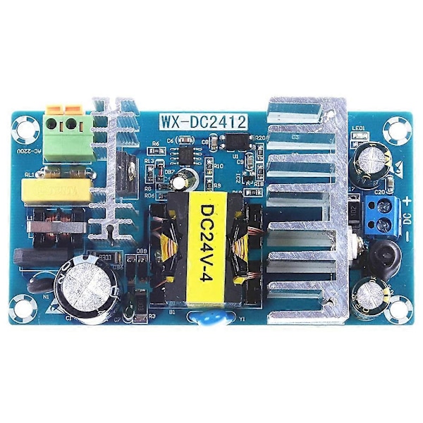 För strömförsörjningsmodul DC 24V 4A 6A till AC 110V 220V Switching Strömförsörjningsmodul AC-DC Kort[D] as shown