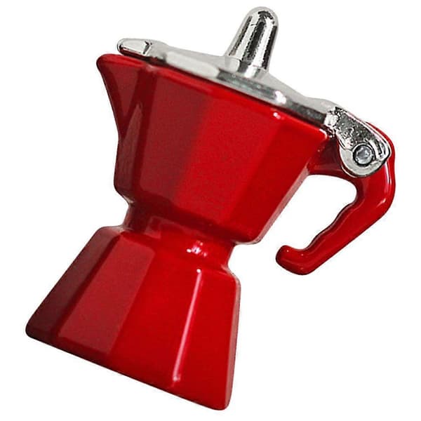 Mini Kaffemaskine Miniature Kaffemaskine Model Mini Hus Tilbehør[D] Red 3x2.5cn