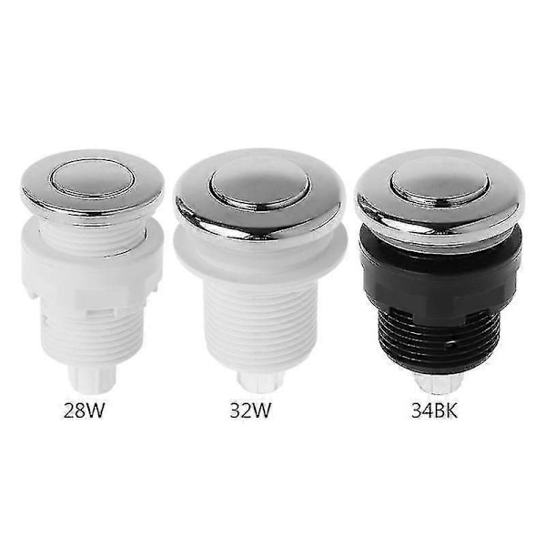 28/32/34mm Vedenpitävä Ilmanpainekylpykytkin Amme Spa Hierontakylpy [D] White 34mm