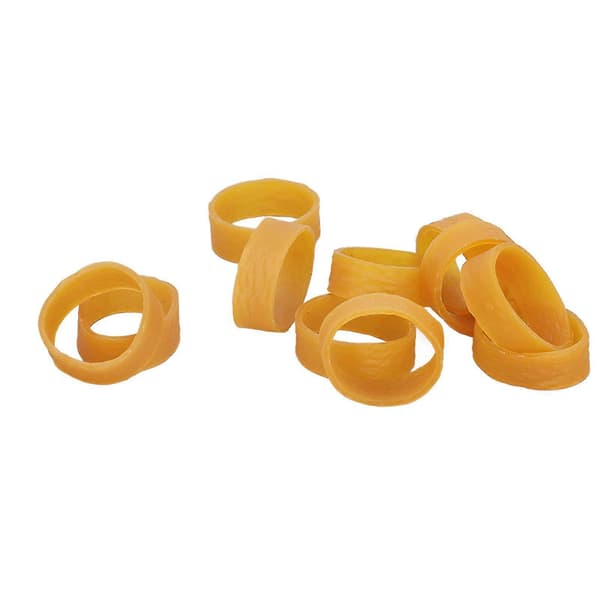 120 stk. 10 mm brede elastikker - bløde, stærke og elastiske [D]