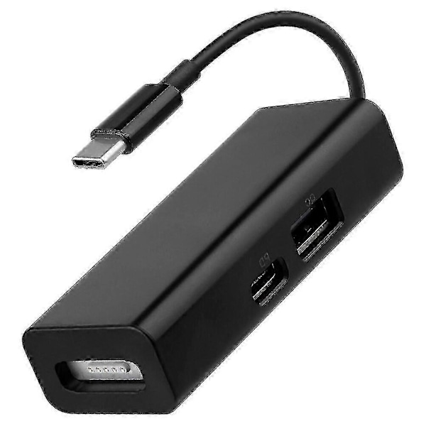 USB-C 3-in-1 MagSafe -sovitin, Type C - MagSafe 1/2 -muunnin kannettaville [D] White