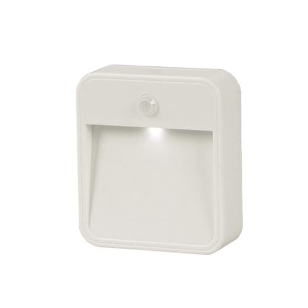 Intelligent Nattlampa Rörelsesensor För Badrum Och Kök 2st[D] White 2 pcs
