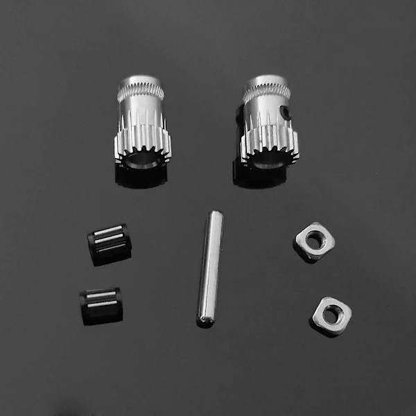 3D-skrivar Mk3 Drivhjul Extruder Dubbla Växlar Kit Drivhjul Extruderhjul För Uppgradering Prusa I3
