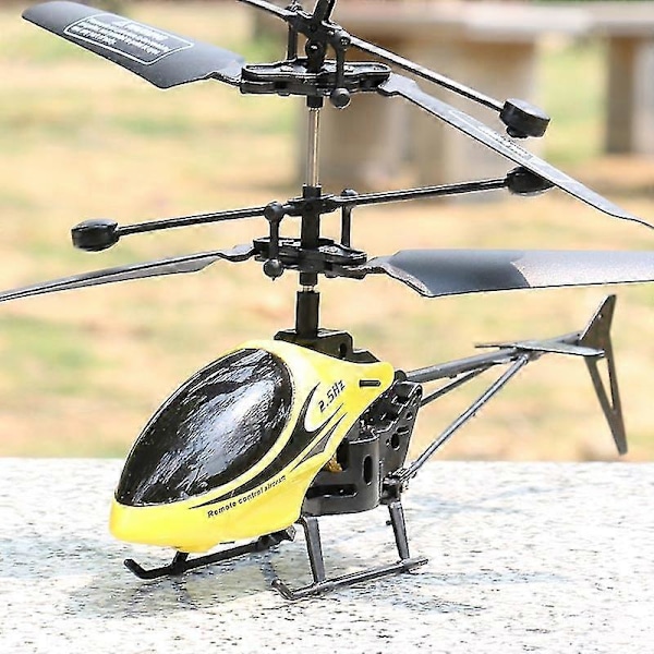 Minihelikopteri Sisäkäyttöön Tarkoitettu RC-helikopteri Lapsille Kaukosäätöinen Helikopteri Lentävä Lelu Lahja Pojille ja Tytöille[D] Red