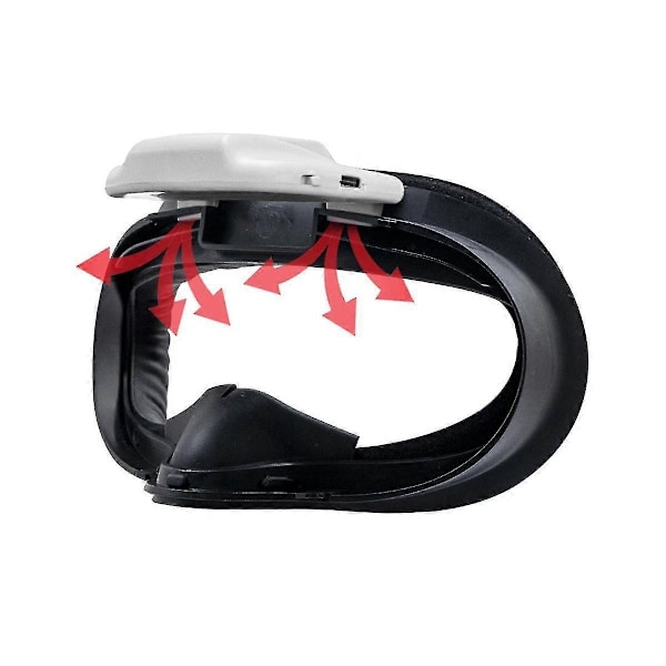 Kylfläkt för Quest 2 VR-headset Aktiv Ventilation Luftcirkulation Andningsbart Ansiktsgränssnitt P[D]