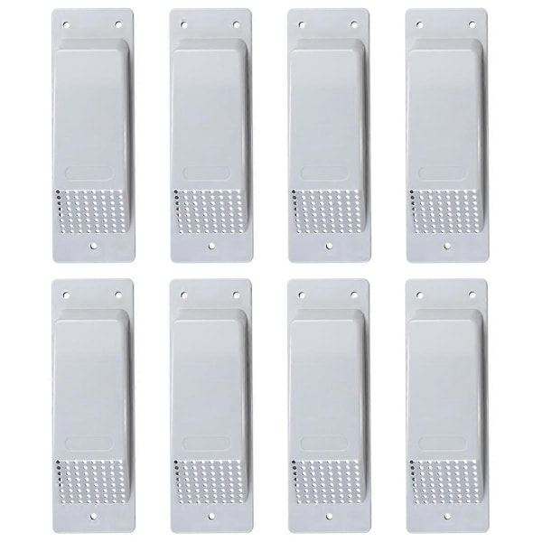 8 Pakkaus Kontti Ilmaventtiiliä, Vähentää Lämpöä Ja Kosteutta Rahtikonttien Virtausilmastuspakkaukselle Light Gray