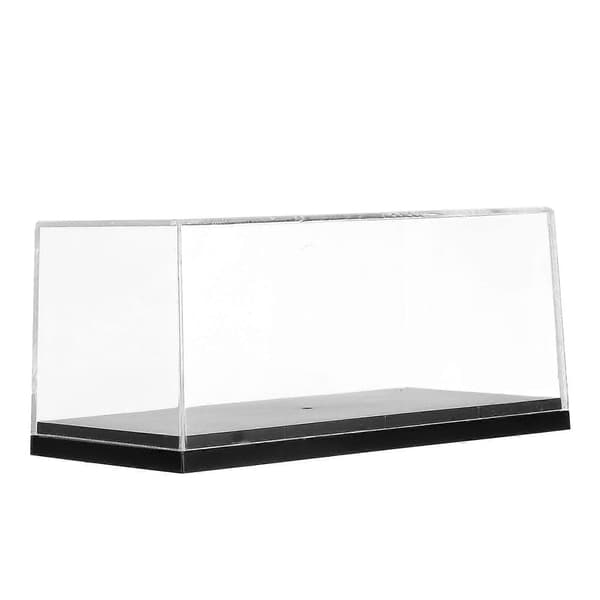 Legetøjsbils Display Organizer Boks Legetøjsbils Samleboks Model Showcase Display Case[D] Transparent