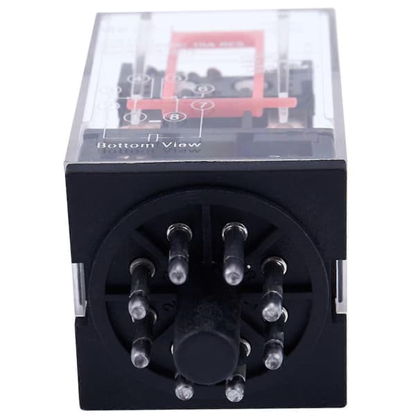 AC 220V/230V Kelajännite Piirilevy Virtarele 8 Nastaa DPDT 2NO 2NC MK2P-1[D]