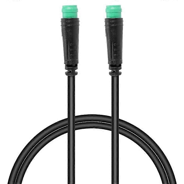 Sähköpyörän Ebike 5-nastainen uros-uros -näytön jatkojohto keskiömoottorille BBS01/BBS02/[D] black