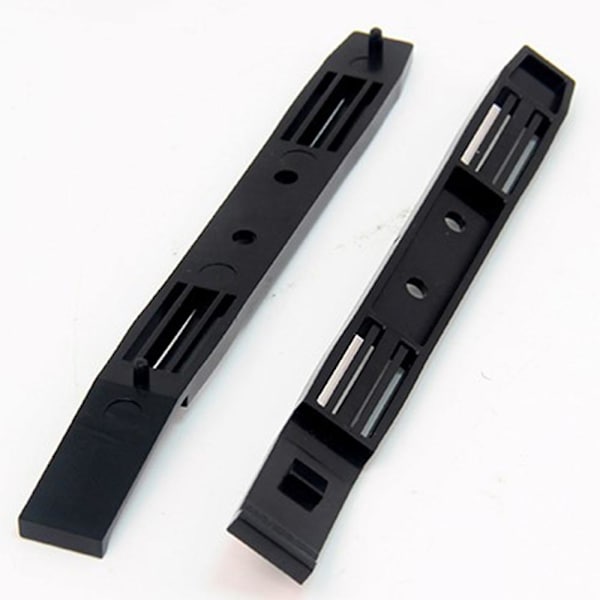 2 Par Harddisk-Skinner Chassis Cage Tilbehør Drive Bay Slider Plastik Skinner til 3,5 til 5,25 Harddiskbakke