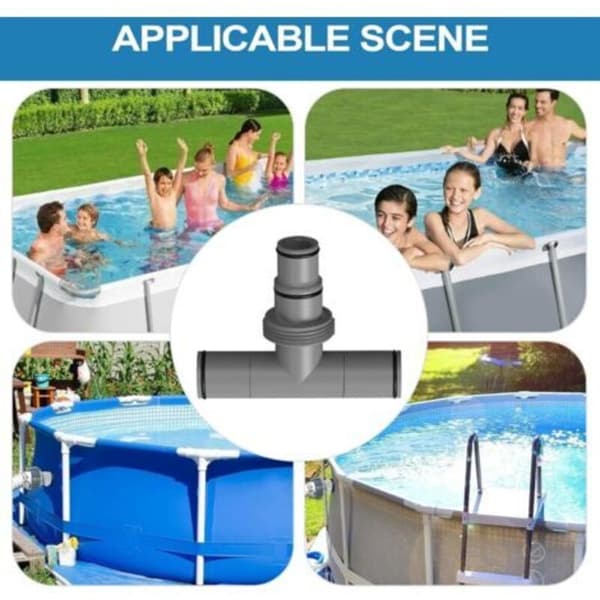 Kopplingar för poolslangar, adaptrar för poolpumpsslangar, kopplingar och anslutningar för spaslangar, pumpdelar (D)
