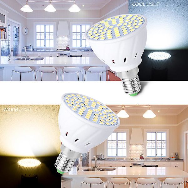 110V 220V LED-vekstlampe E14 MR16 GU10 E27 Full Spectrum Plantevekstlamper [kk] E14