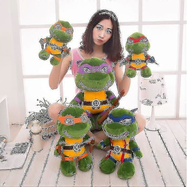 Sköldpaddor Plysch Plushie Samlarobjekt Ninja Plushies (Donatello)