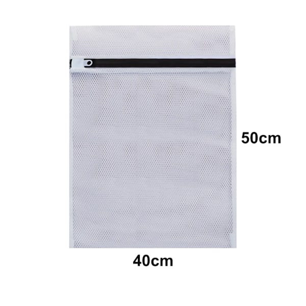 2 st Tvättkassar för underkläder - 40 x 50 cm Vit[YJD] White 40 x 50 cm