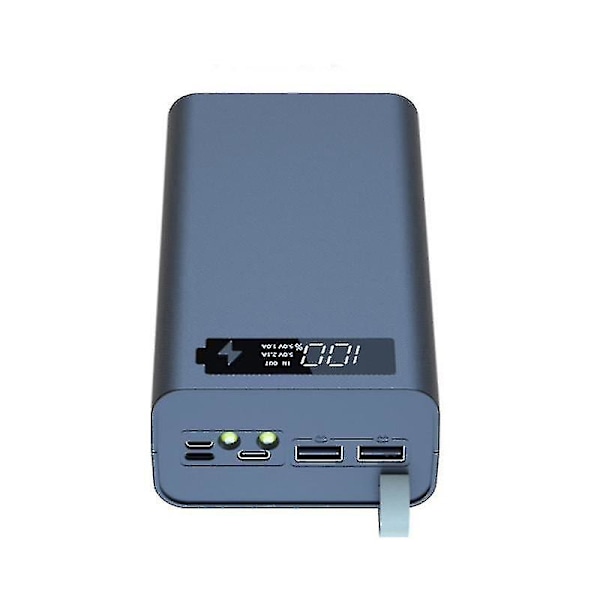 xj12x18650 Opladningsbatteri Etui Svejsning Gratis Batteriopbevaringsboks Diy Power Bank Etui T12 Med Lys