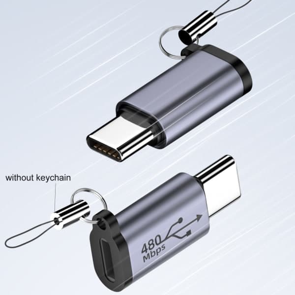Typ-C - Micro USB -sovitin [D]