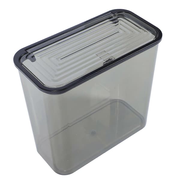 Papperskorg för hushållsbruk Grå Färg Rektangulär Form PET Material 1-pack[D] Grey 31x28cm