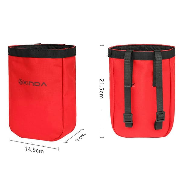 XINDA XD-BAG27 Utomhus Klätterutrustning Verktyg Midjeväska[D] Red