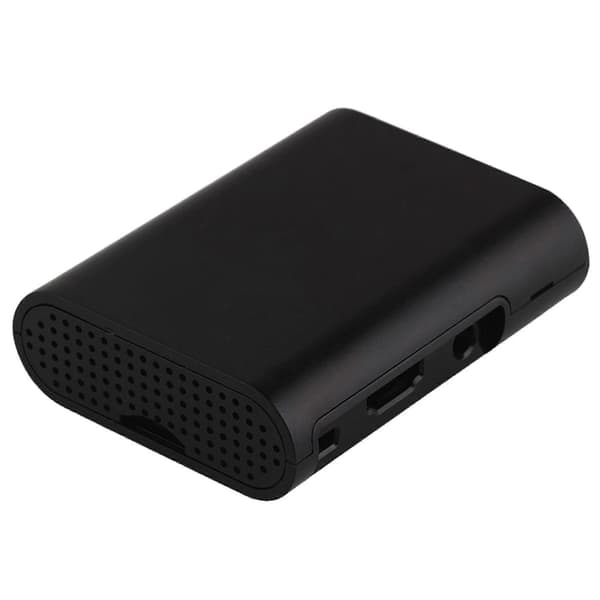 2X Etui til Raspberry Pi 3 Model B, Pi 2 Model B & Pi B+4[D] Black