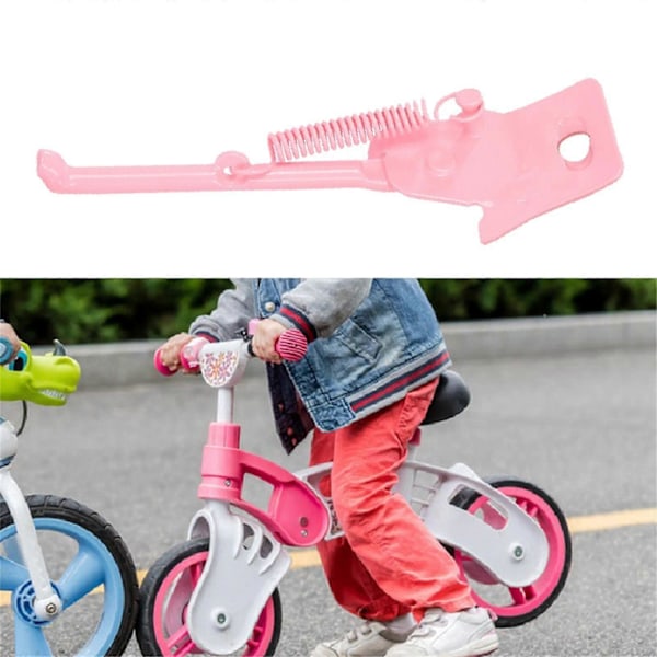 Cykelstöd Bakre Cykelstöd Bakmontering med Fjäder Robust Cykeldelar Barncykel Sidostöd för Barncykel[D] 16 Inch